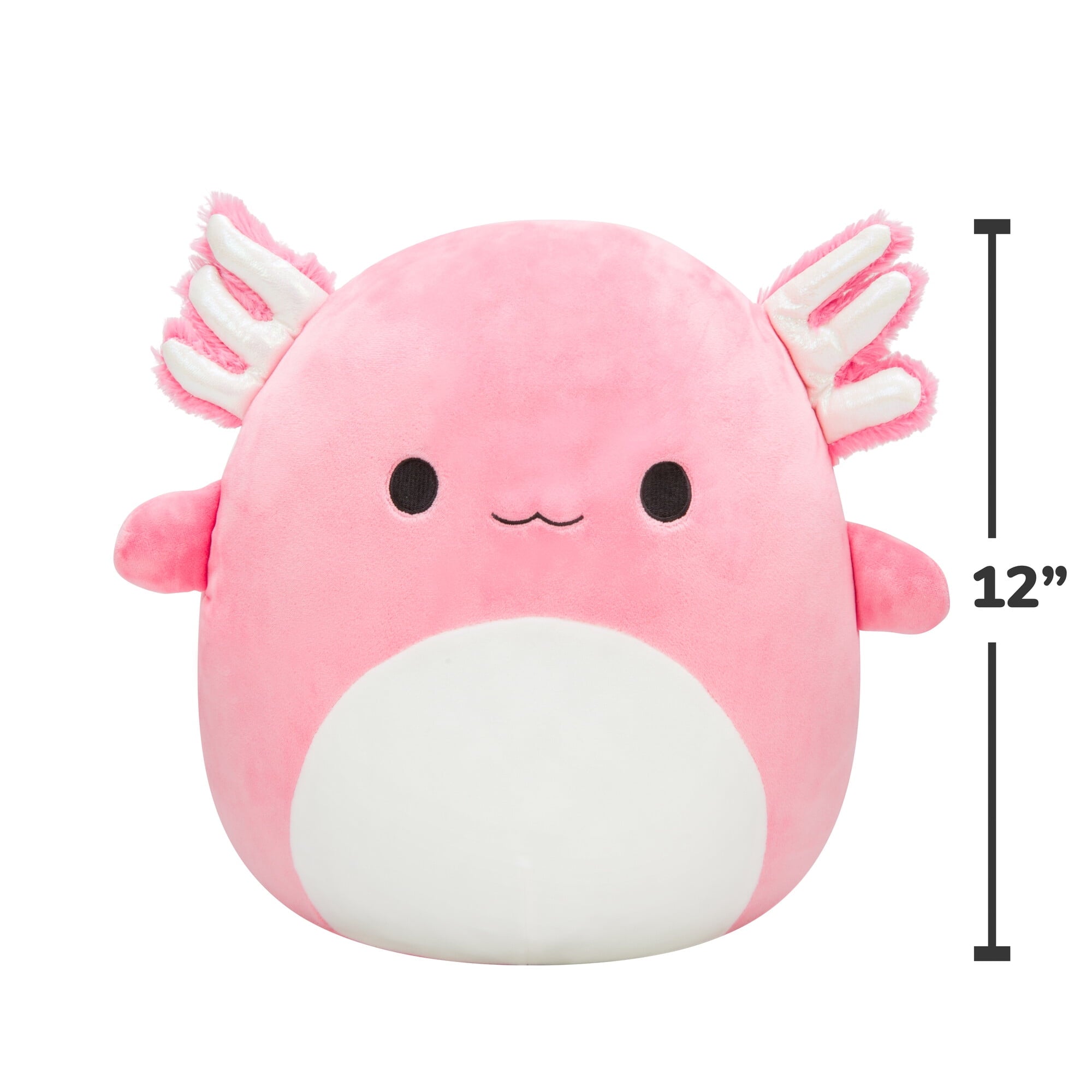 Archie the Pink Axolotl - Child's Ultra Soft Stuffed Plush Toy