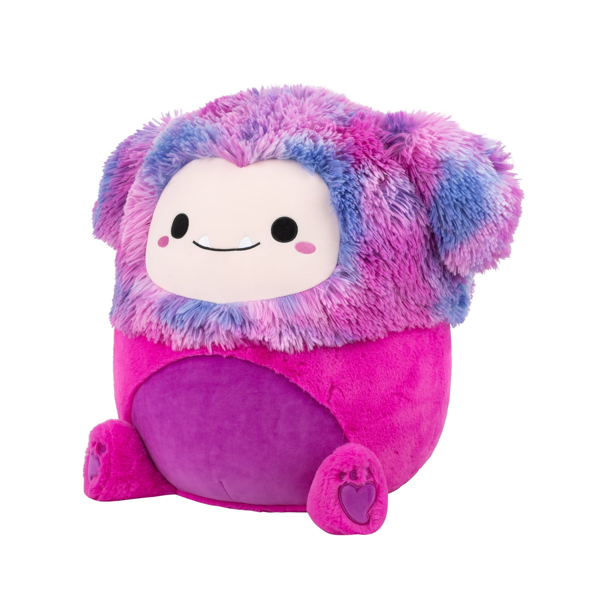 16 inch Woxie the Magenta Bigfoot - Child's Ultra Soft Stuffed Plush Toy