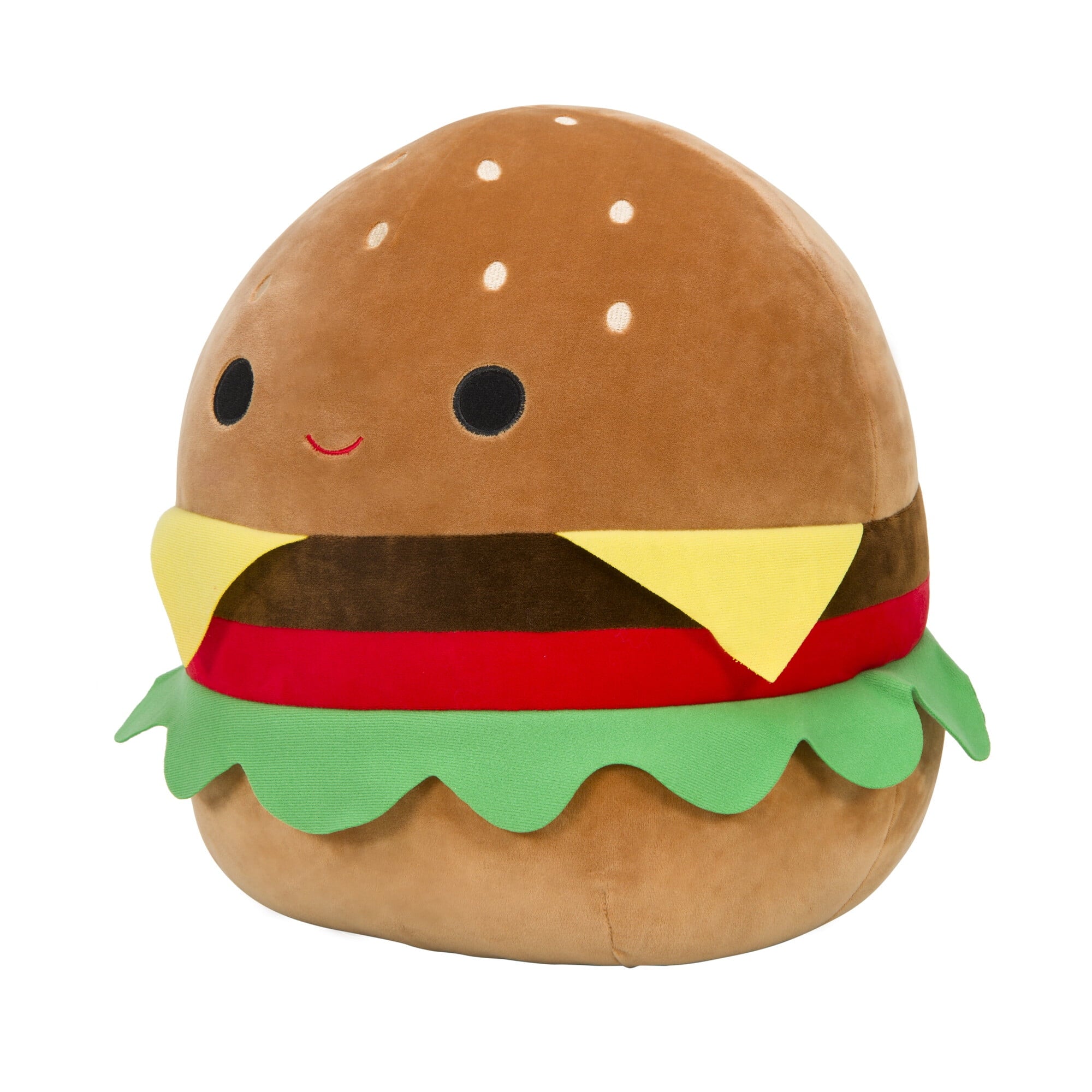 Plush 8 inch Carl the Cheeseburger- Childs Ultra Soft Stuffed Toy
