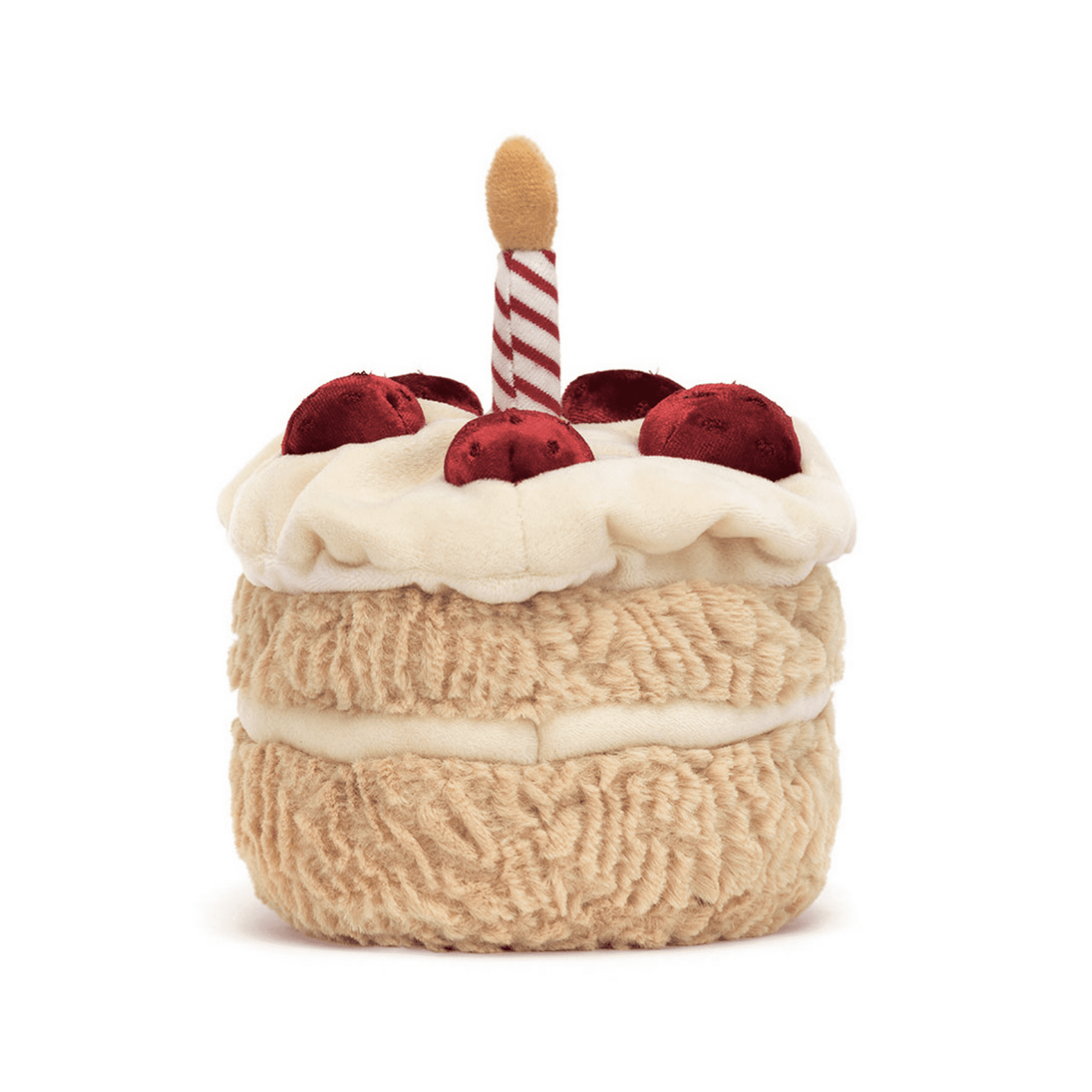 Birthday Cake Stuffed Toy, six inches