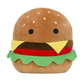Plush 8 inch Carl the Cheeseburger- Childs Ultra Soft Stuffed Toy